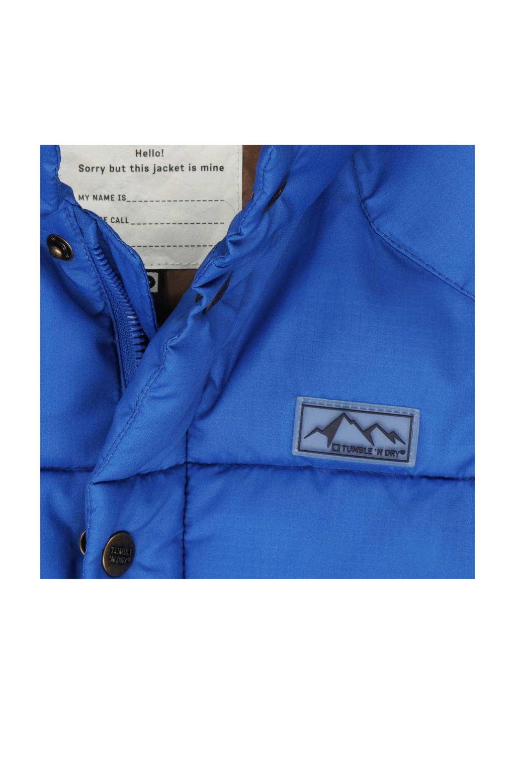 Tumble 'n Dry bodywarmer Montange kobalt blauw