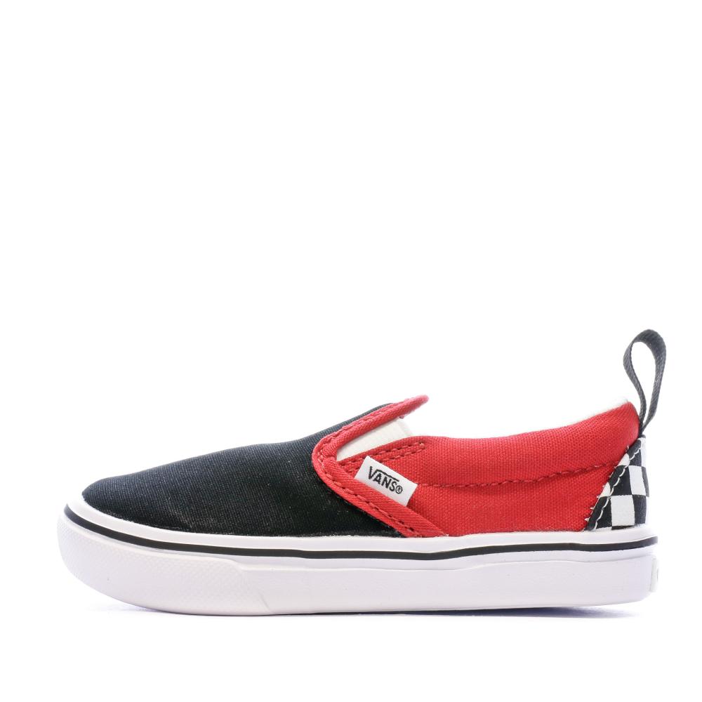 Vans Baskets Noir/Rouge Garçon Vans Comfy