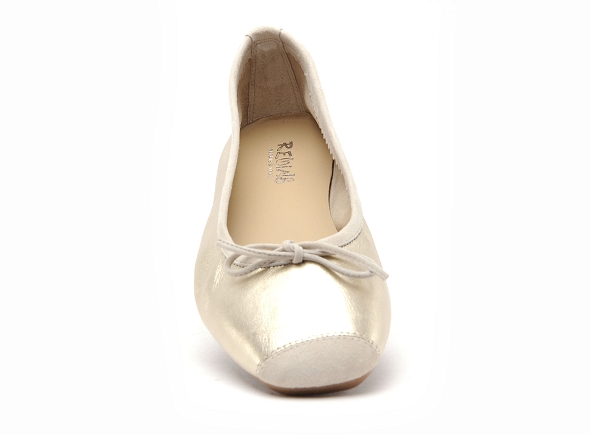 Reqins ballerines femme harmonie eclat or