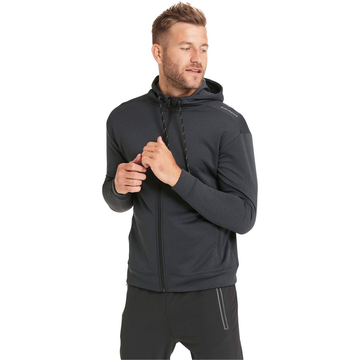 Endurance Dereff Full Zip Trænings Hættetrøje Herre