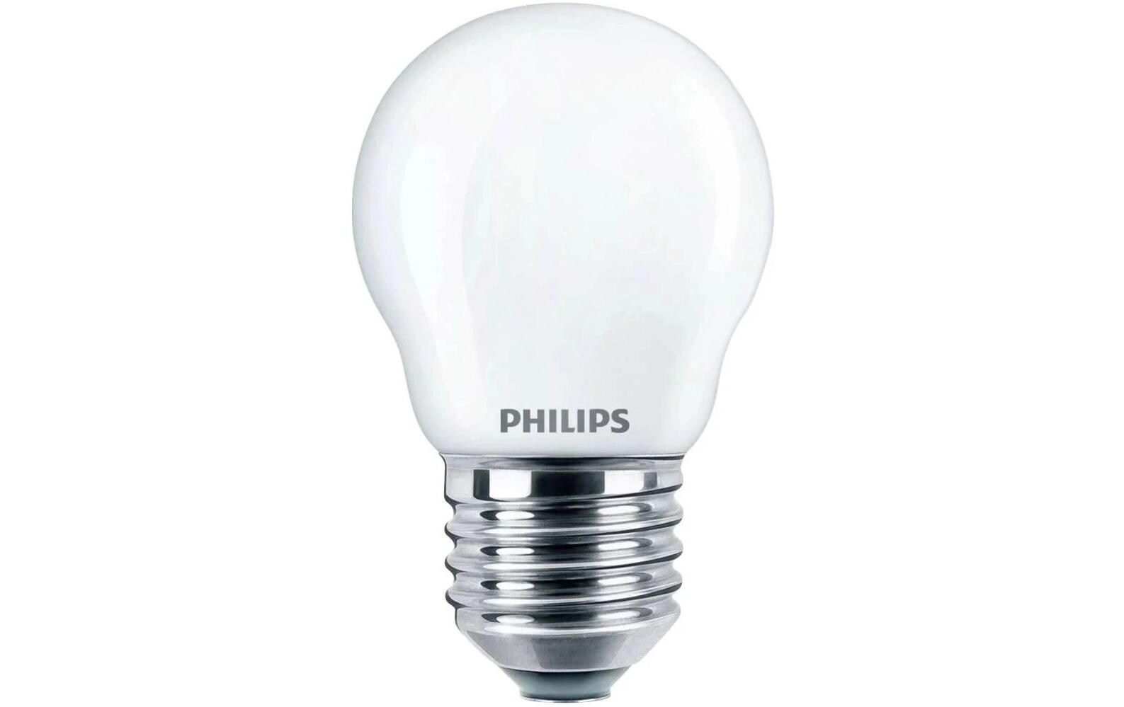 Lampe LED classic 60W E27 CW P45 FR ND NeutralweissLeuchtmittel P45 mit matter Oberfläche
