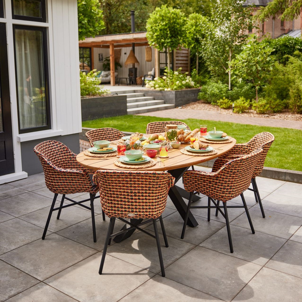 Hartman Delphine Diningstoel - Coral