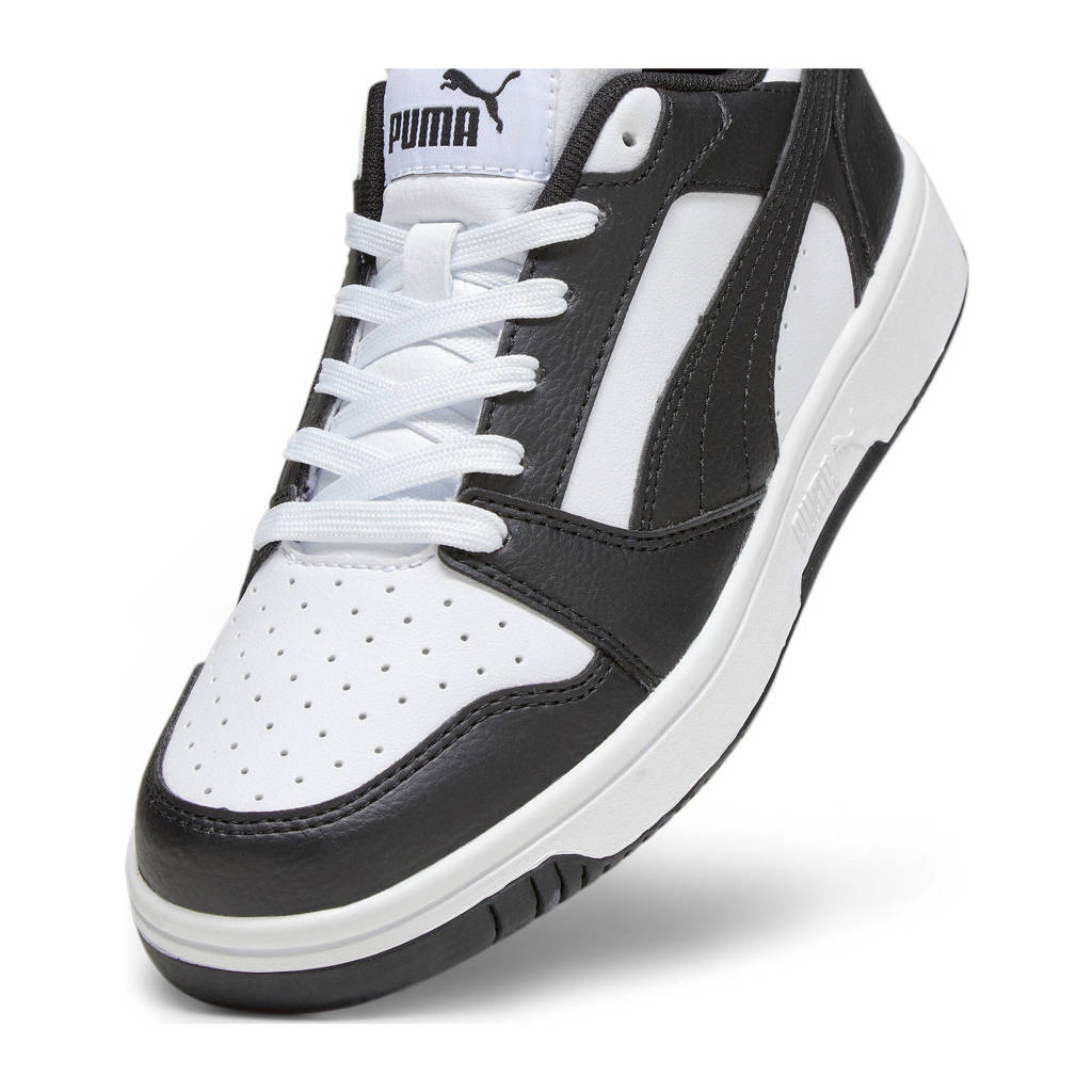 Puma Puma Rebound V6 Lo Jr V6 Lo sneakers wit/zwart