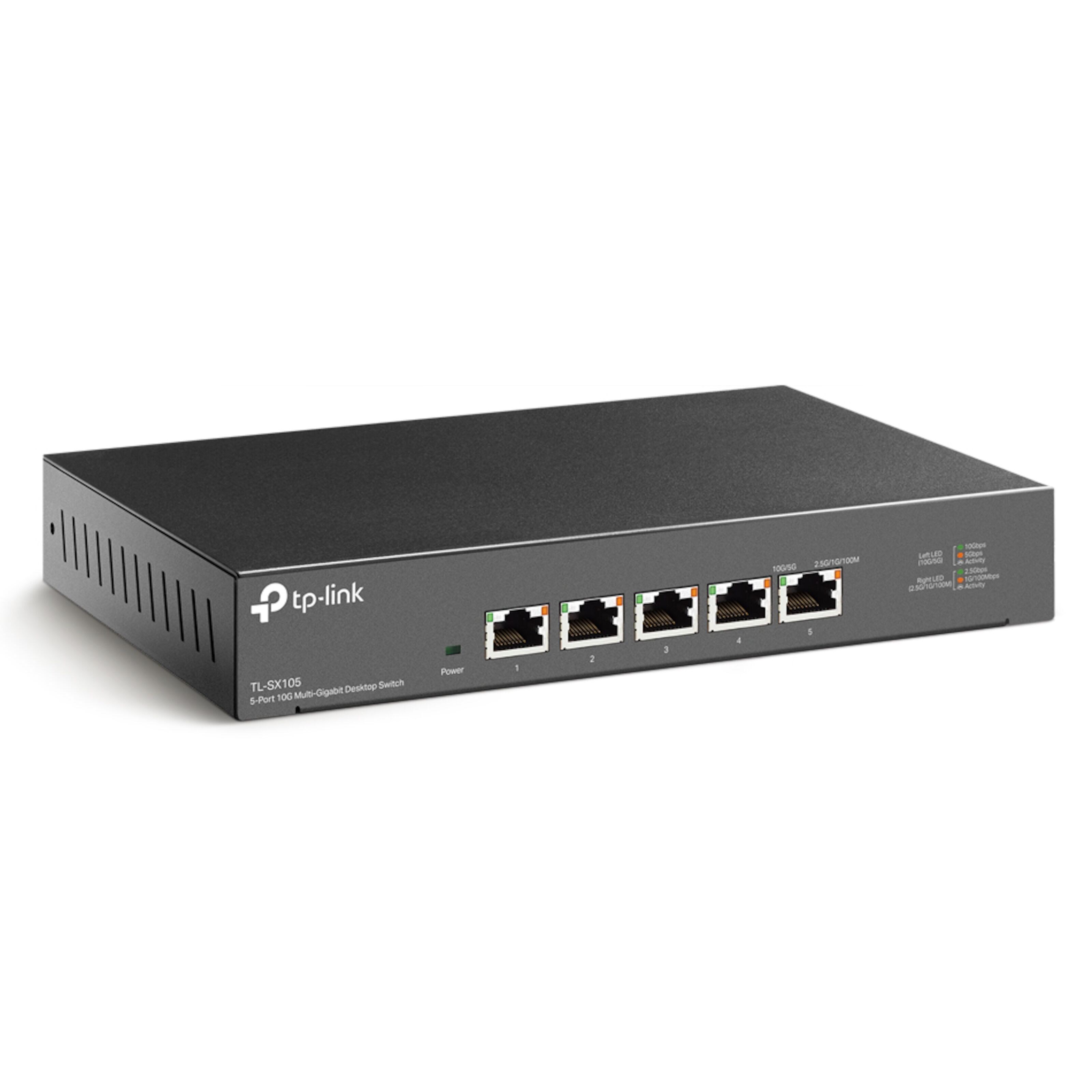 TP-link TL-SX105 Gigabitswitch 5 porter 10 Gb/s