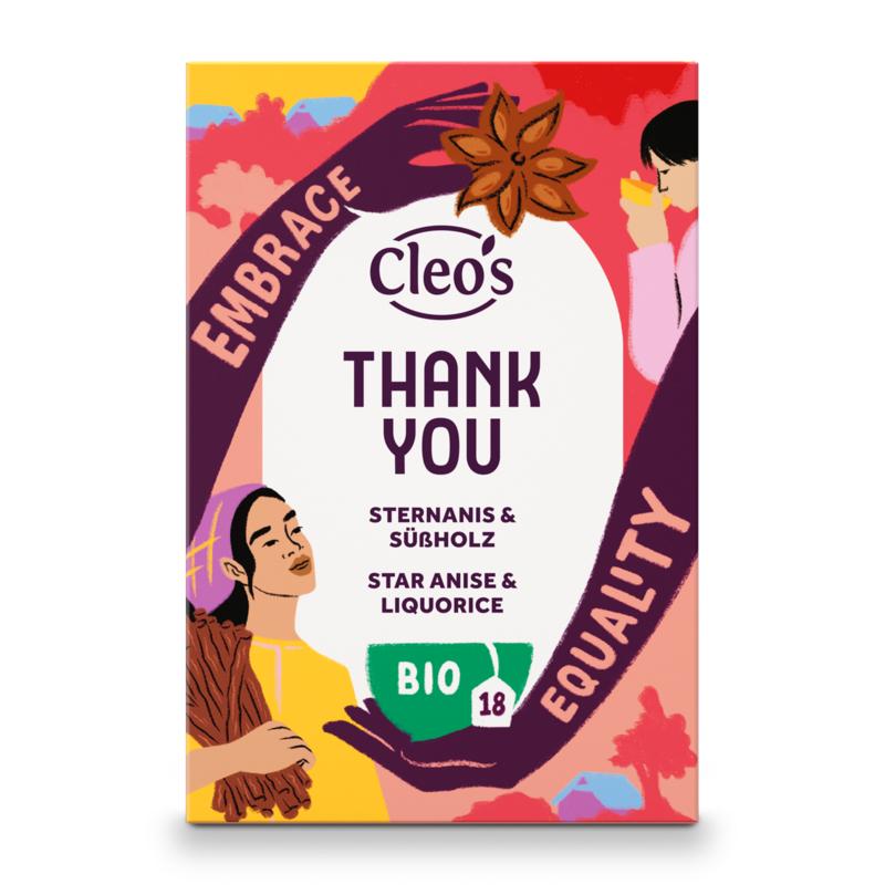 Cleo’s Thank you bio (18 stuks)