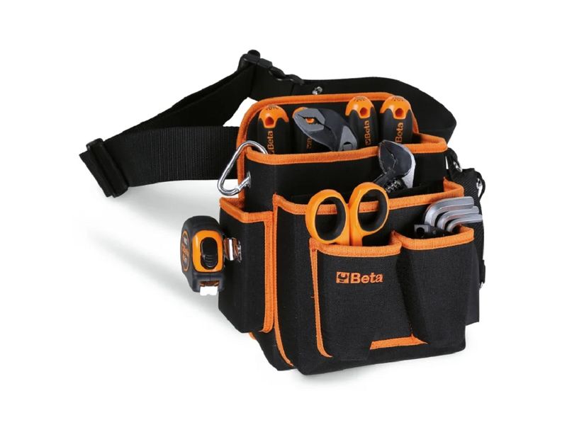 BETA Werkzeugtasche 2005PA/U Tasche mit 17-teiligem Werkzeugsortiment für Universalgebrauch
