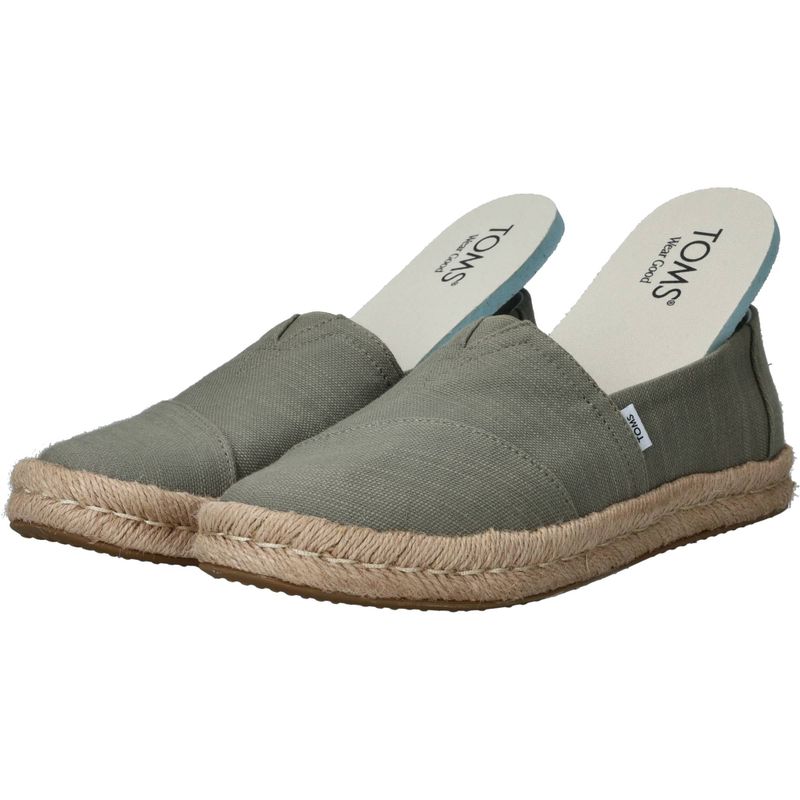 Toms Alpargata Rope 2.0 Espadrilles Groen Dames