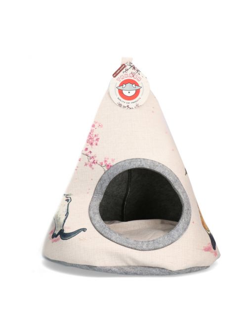 Takara Cherry Blossom Tipi - Kattenbed - 42x56 cm