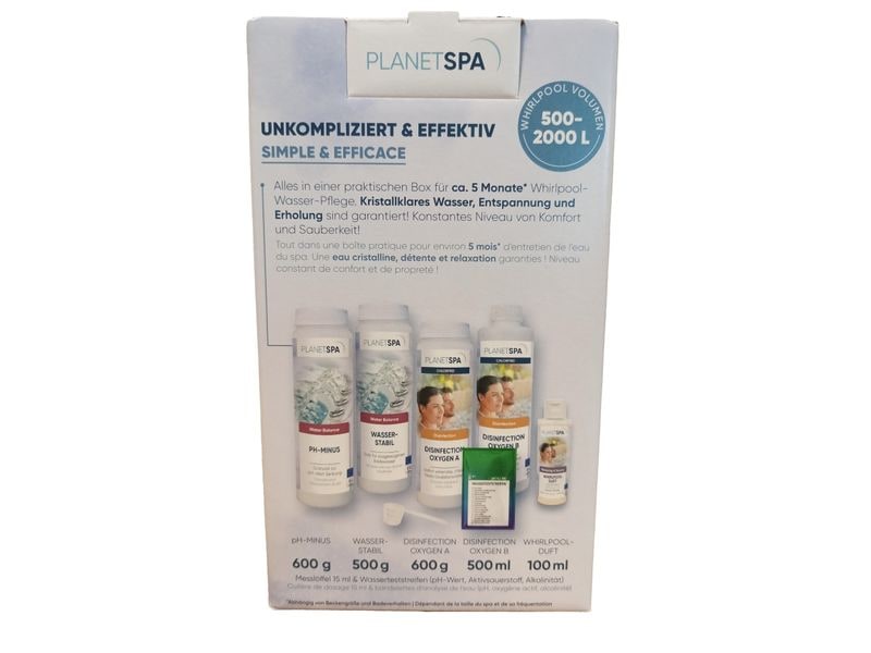 Planet Pool Spa Pflegeset Chlorfrei   Duft Pool-Chemie