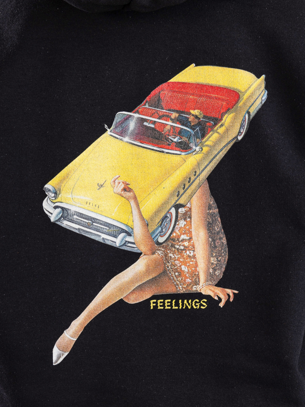 And Feelings Car Hoodie black