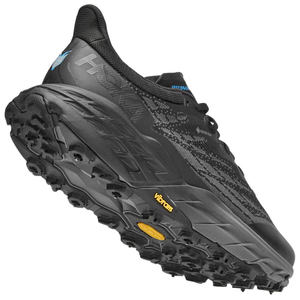 Chaussure trail HOKA ONE ONE SPEEDGOAT 5 GORE-TEX SPIKE BLACK/BLACK