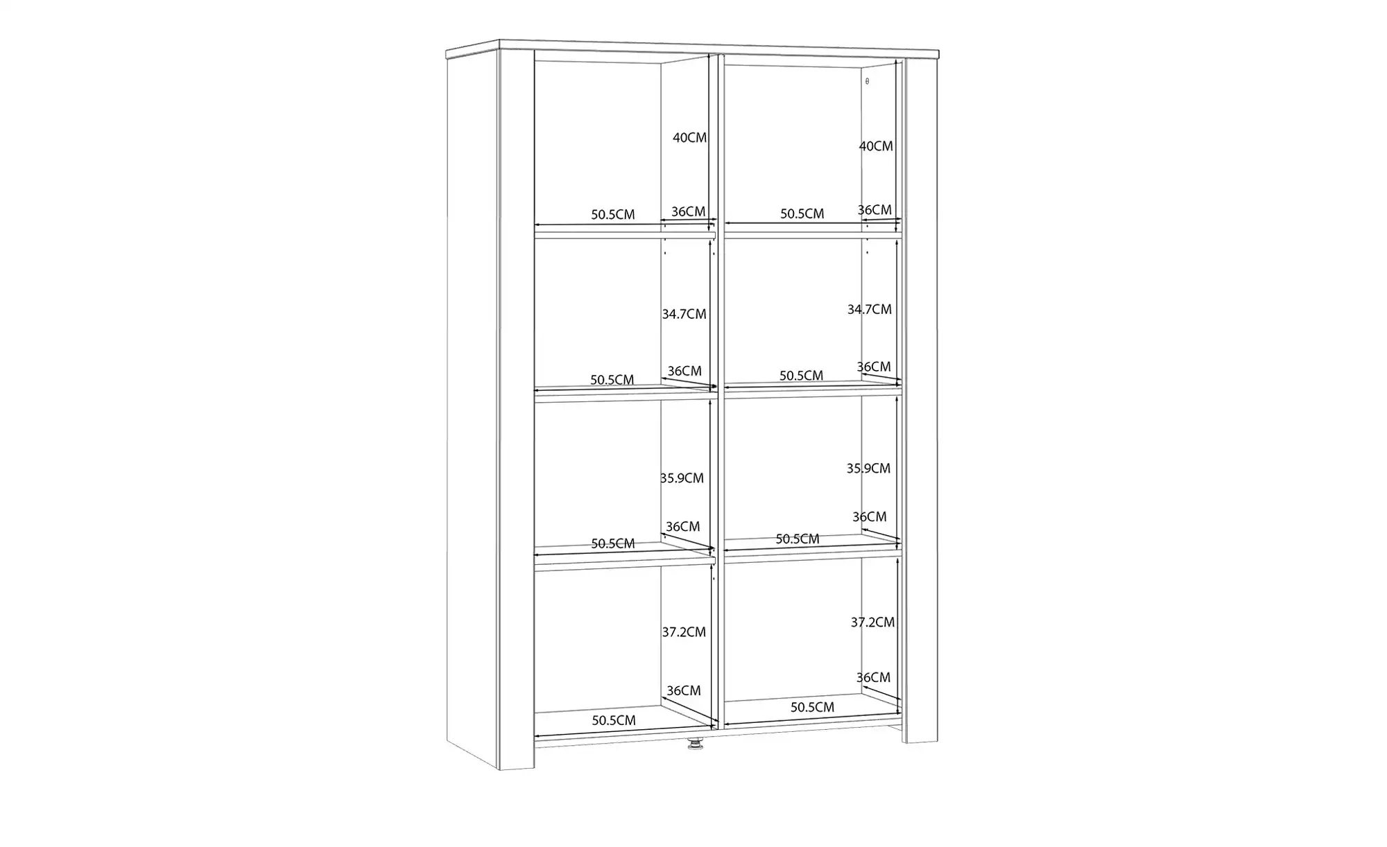 Highboard Toneo