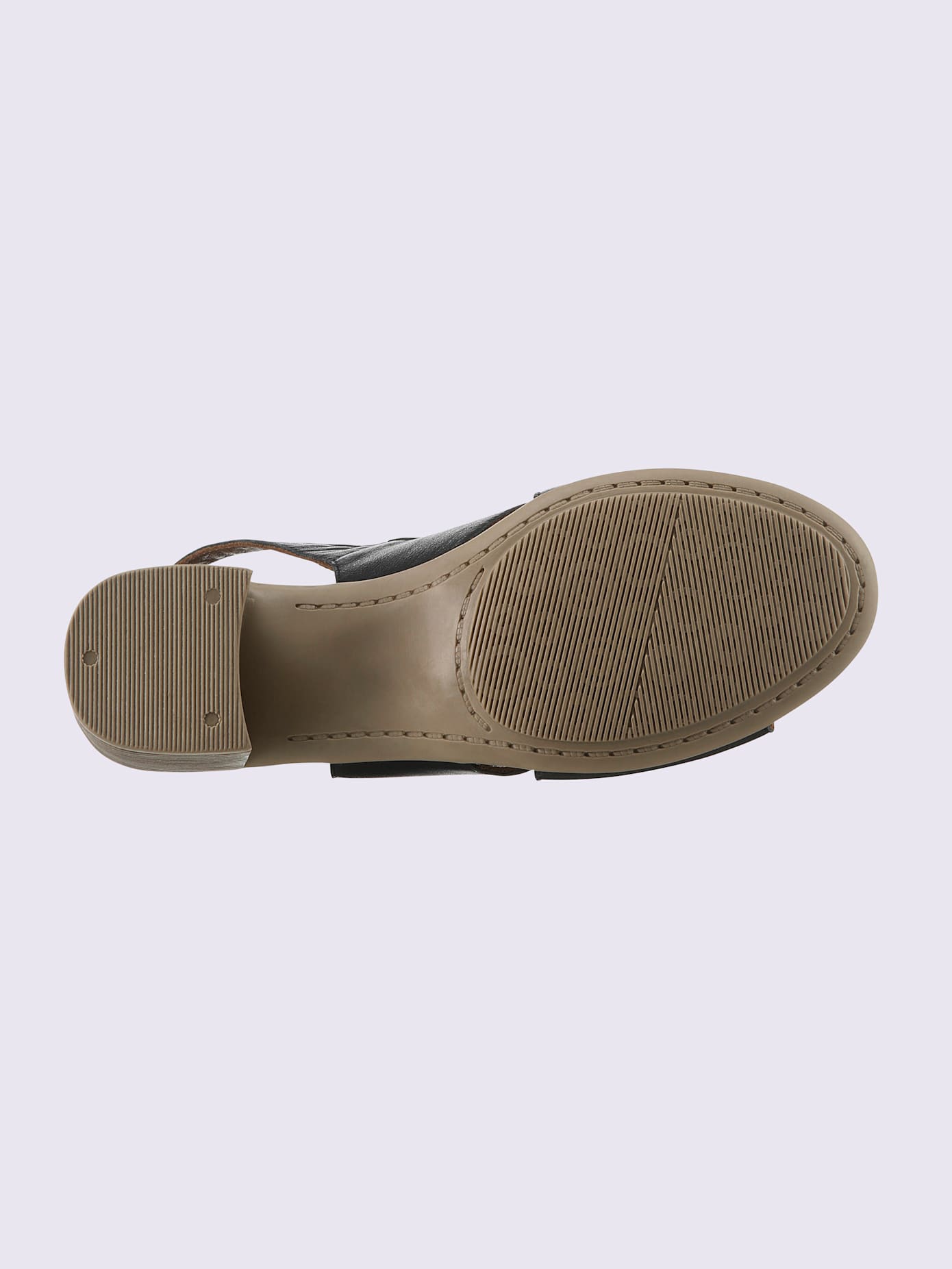 Sandales cuir nappa de vache