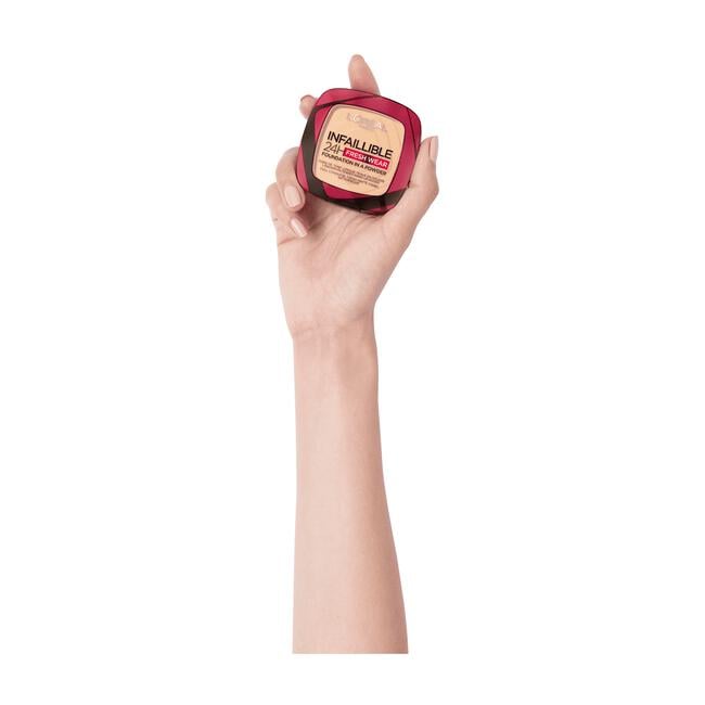L'Oréal Paris Infaillible 24H Fresh Wear Foundation in a Powder 245 Golden Honey
