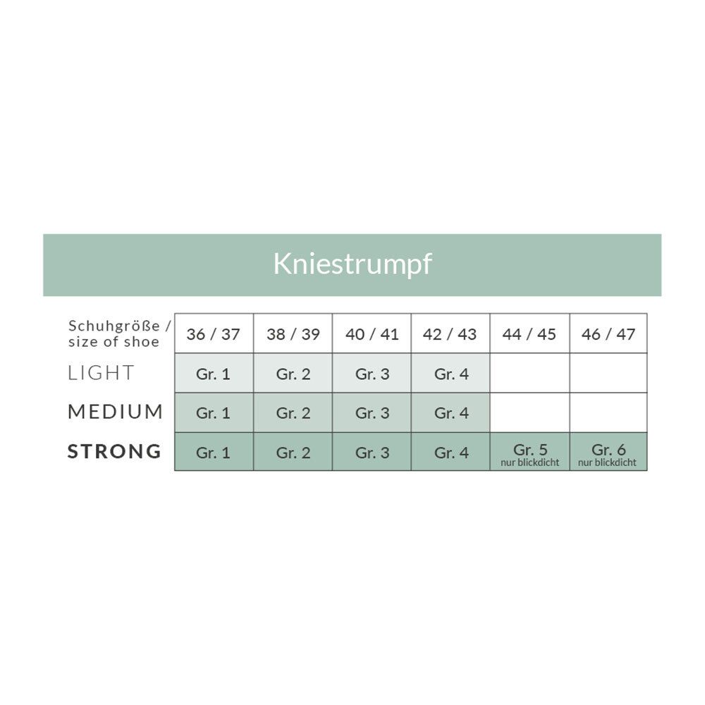Spring® YOURSPRING STRONG Vital-Kniestrumpf Gr. 40/41 honig