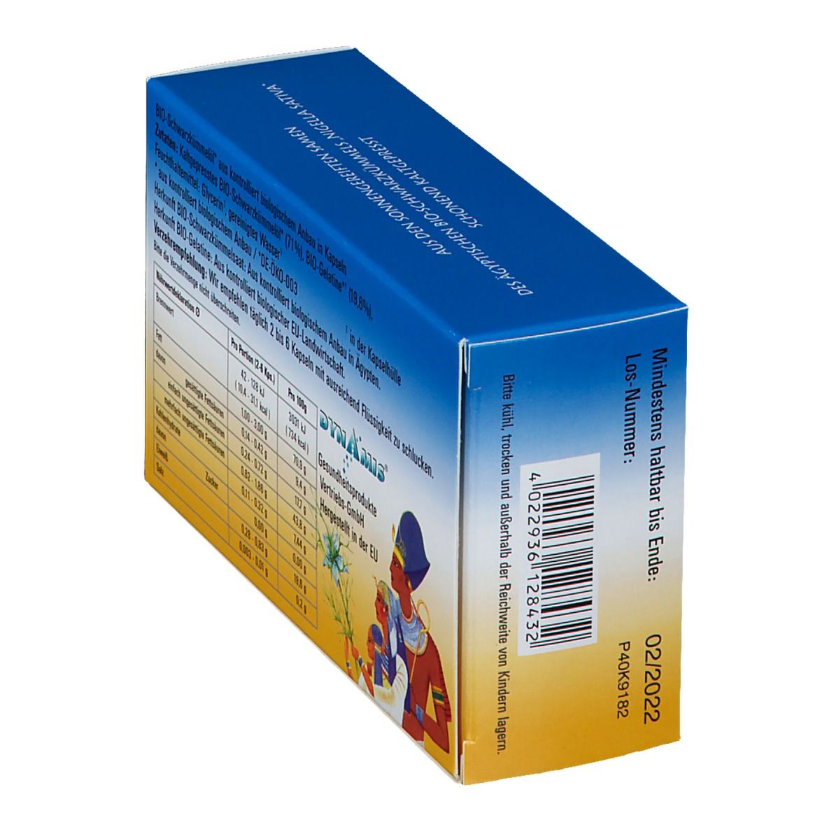 DYNAMIS® BIO-SCHWARZKÜMMELÖL PUR