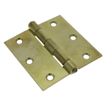 GAMMA Scharnier 75x75 mm vermessingd 3 stuks
