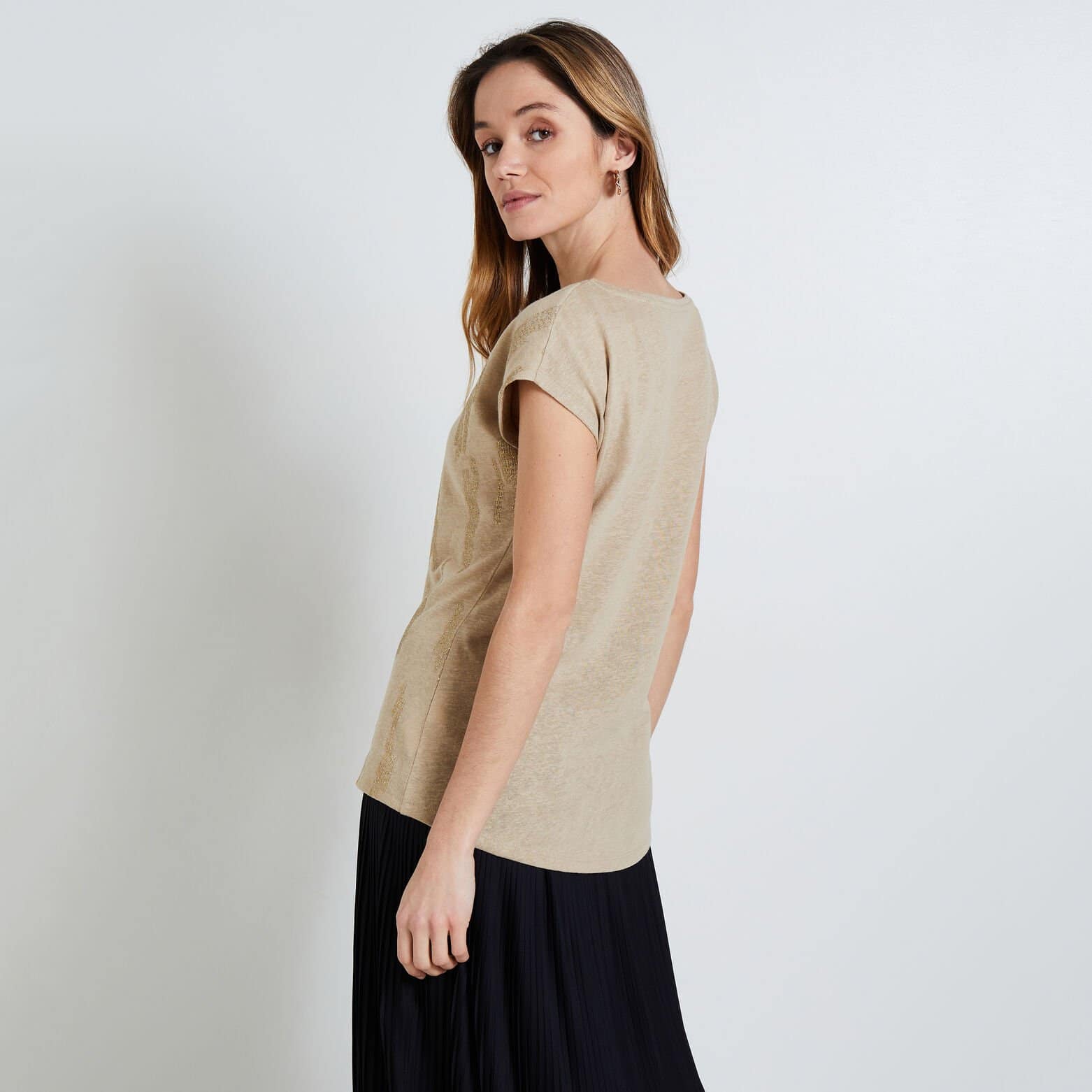 Tshirt col rond femme