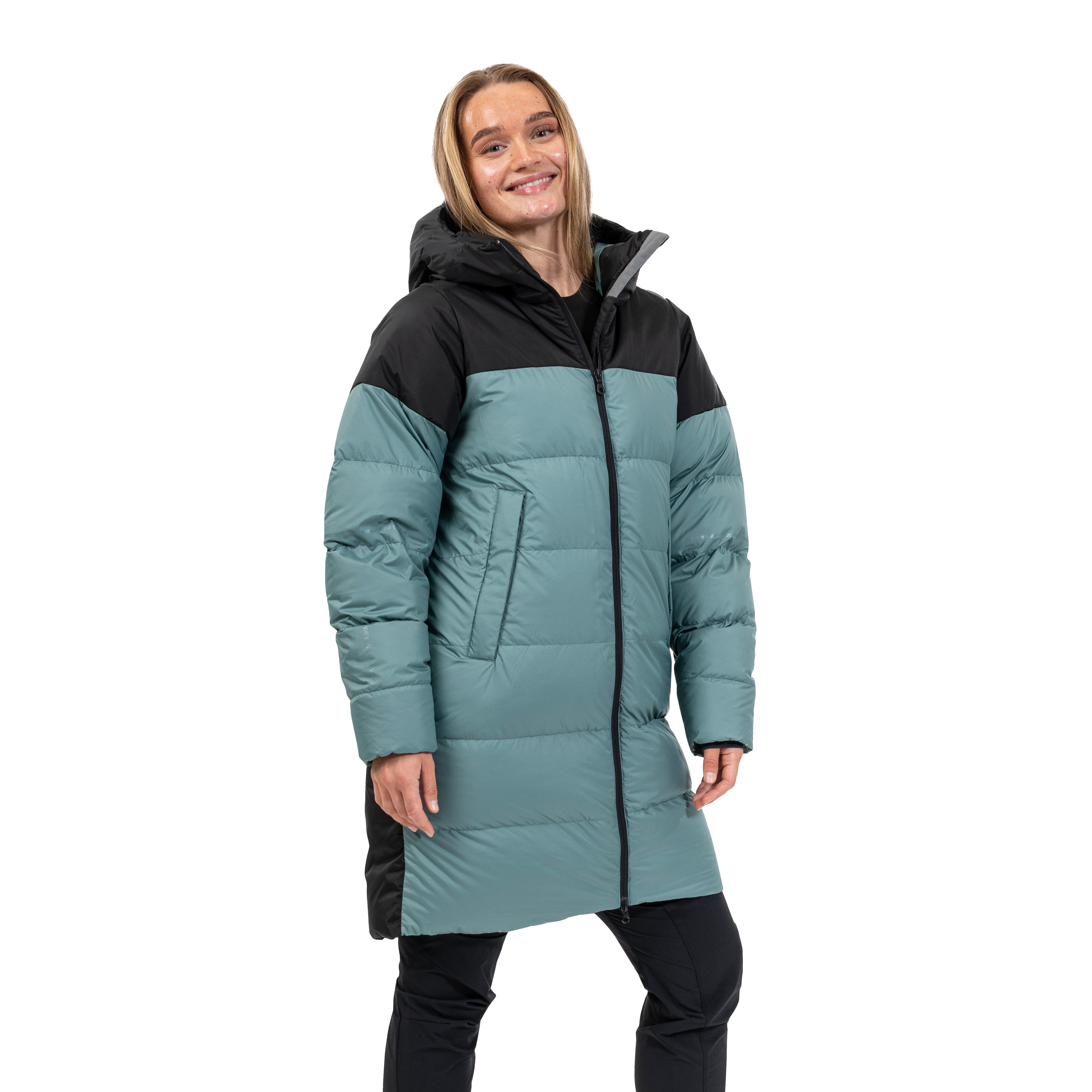 Oslo Urban Down Parka Grey Sage / Black
