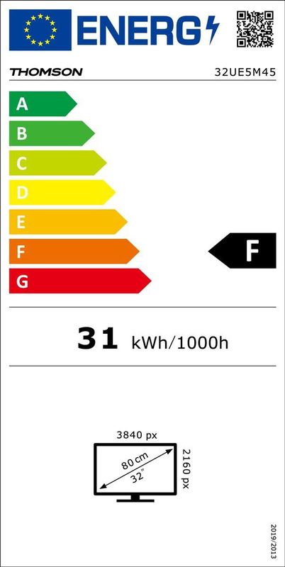 Thomson - 32UE5M45 TV - LED-televisie - 81 cm - SmartTV - Android