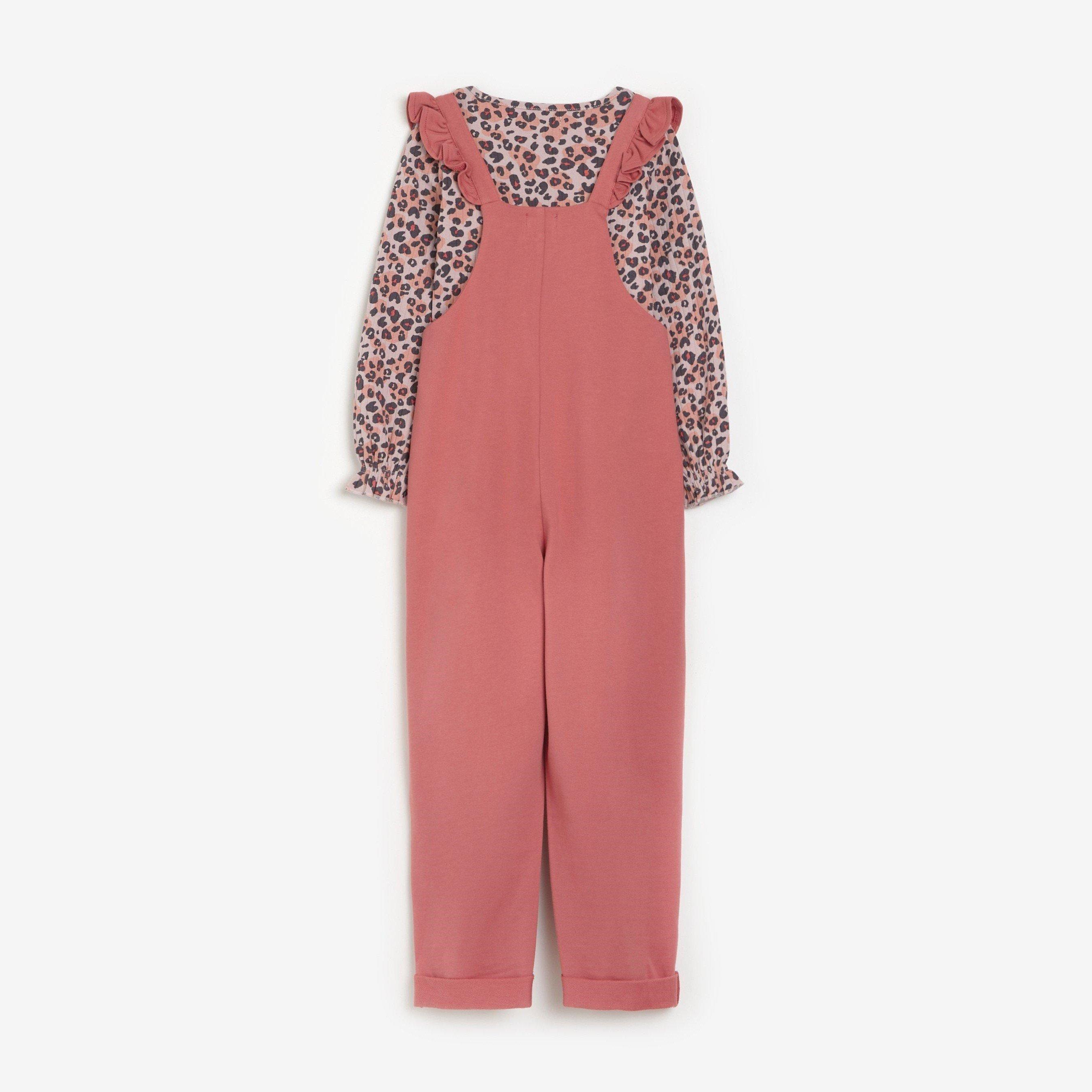 Be You Studio Younger Girls Dungaree, Tshirt and Hat
