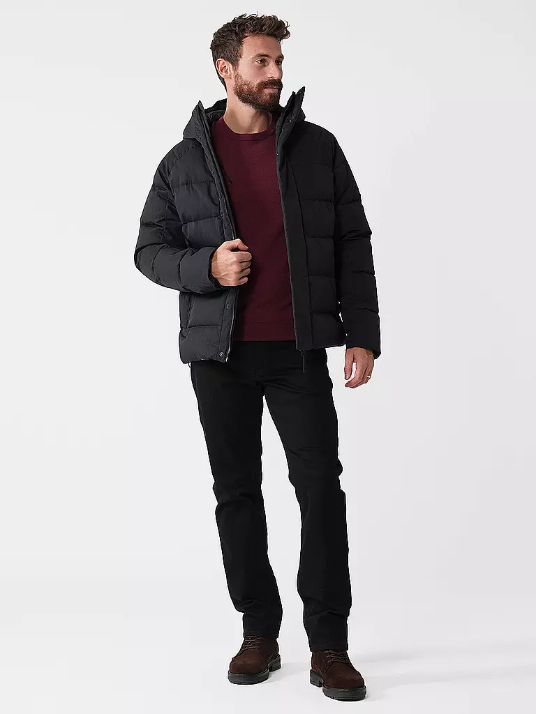 BELSTAFF Daunensteppjacke APEX schwarz