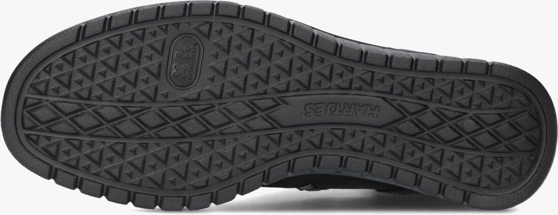 zwarte hartjes enkelboots nub h booty