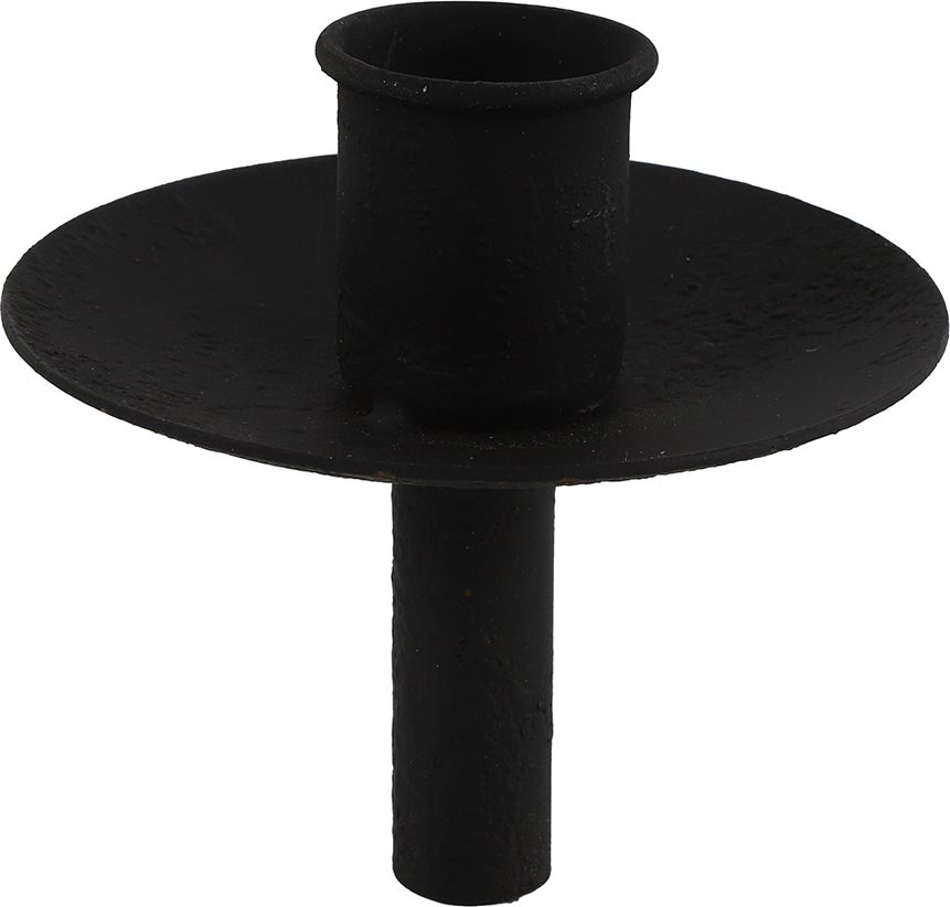 Countryfield kandelaar Carlisa zwart D 7,5 H 7,5 cm