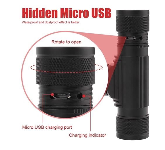 North Trail Fast Hodelykt<br>1000 Lumens