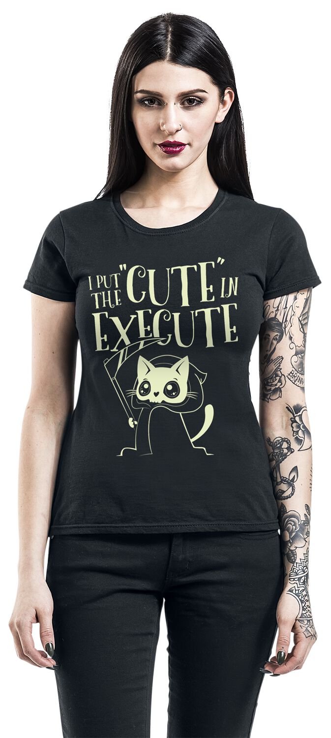 Cute In Execute | Tierisch T-Shirt Manches courtes