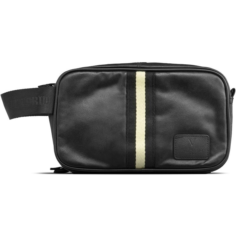 Vittorio - Wash Bag w. Grooming Kit Black - Toilettaske