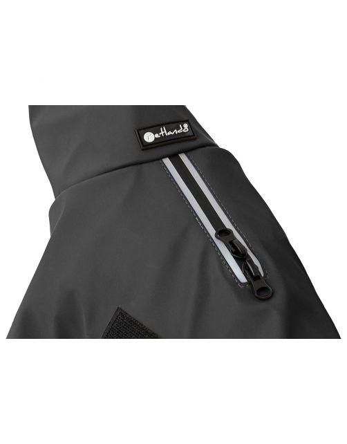 Petlando Regenjas Dublin Zwart - Hondenkleding
