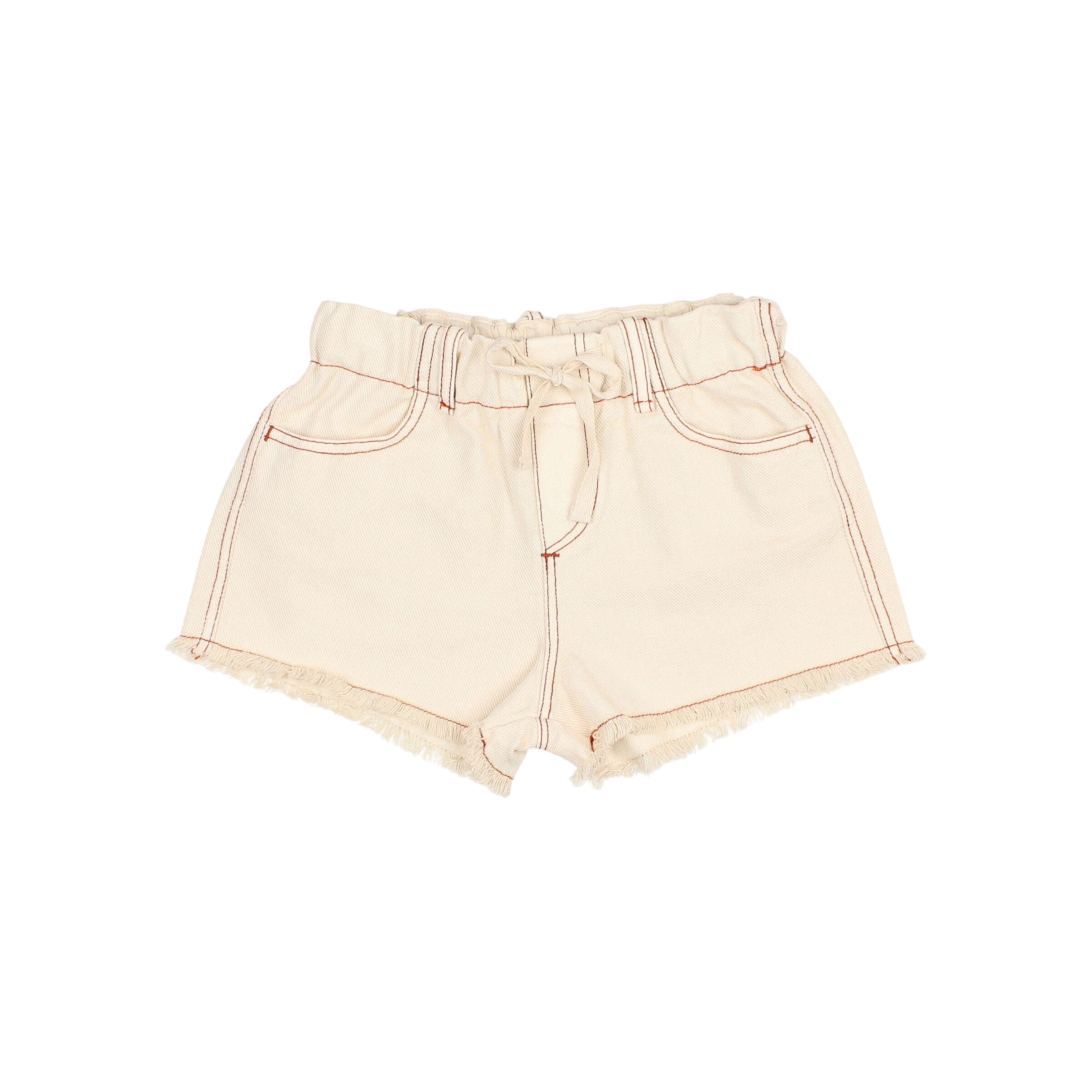 Denim Shorts Drill Sand