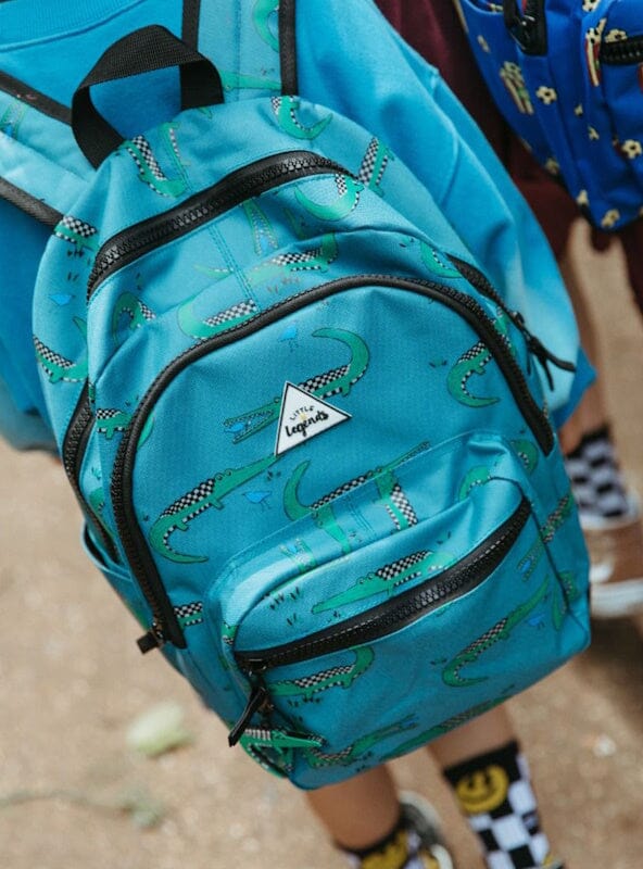 Little Legends Backpack L Croco Checkerboard