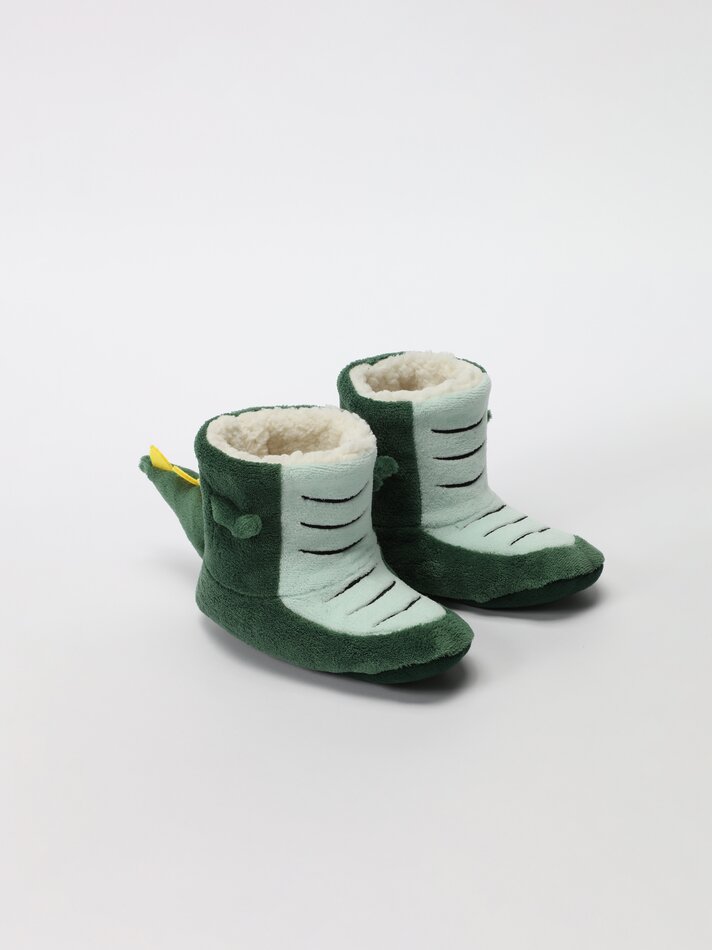 Chinelo bota de dinossauro - Vários