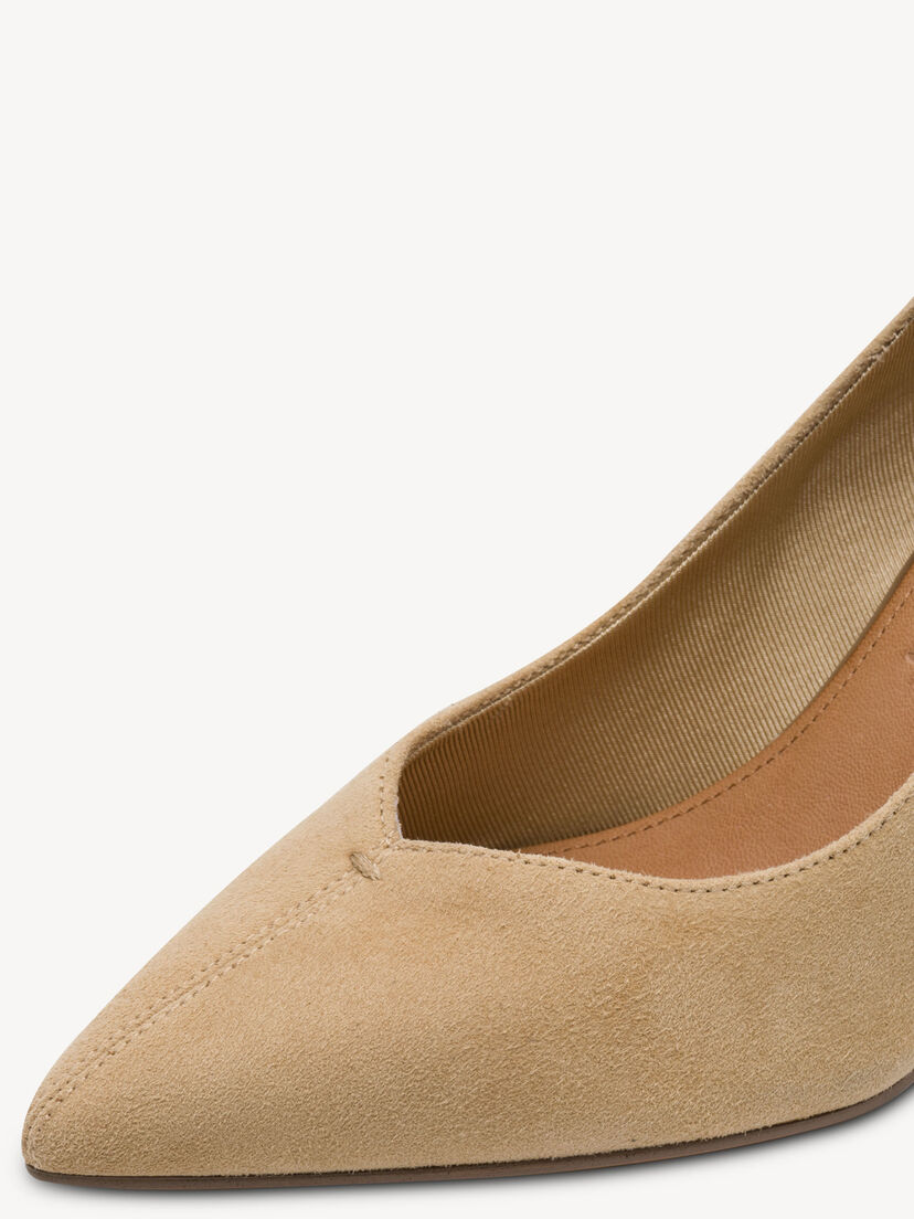 Leren Pumps - bruin