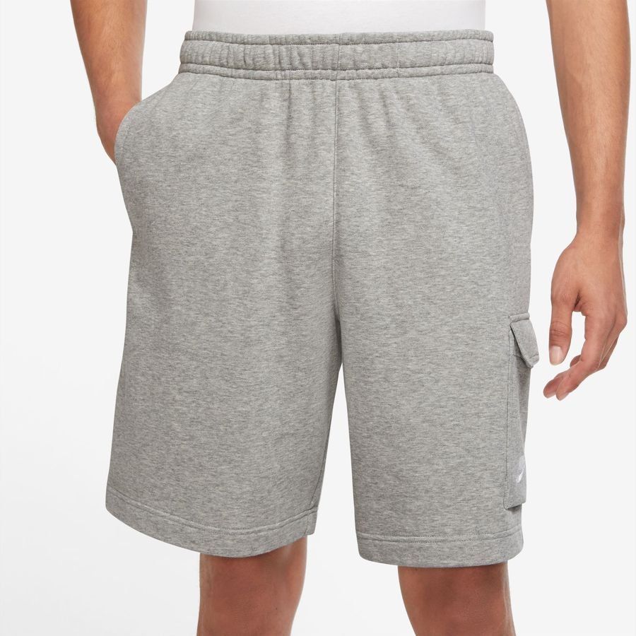 Nike Short Cargo NSW Club French Terry - Gris/Argenté/Blanc