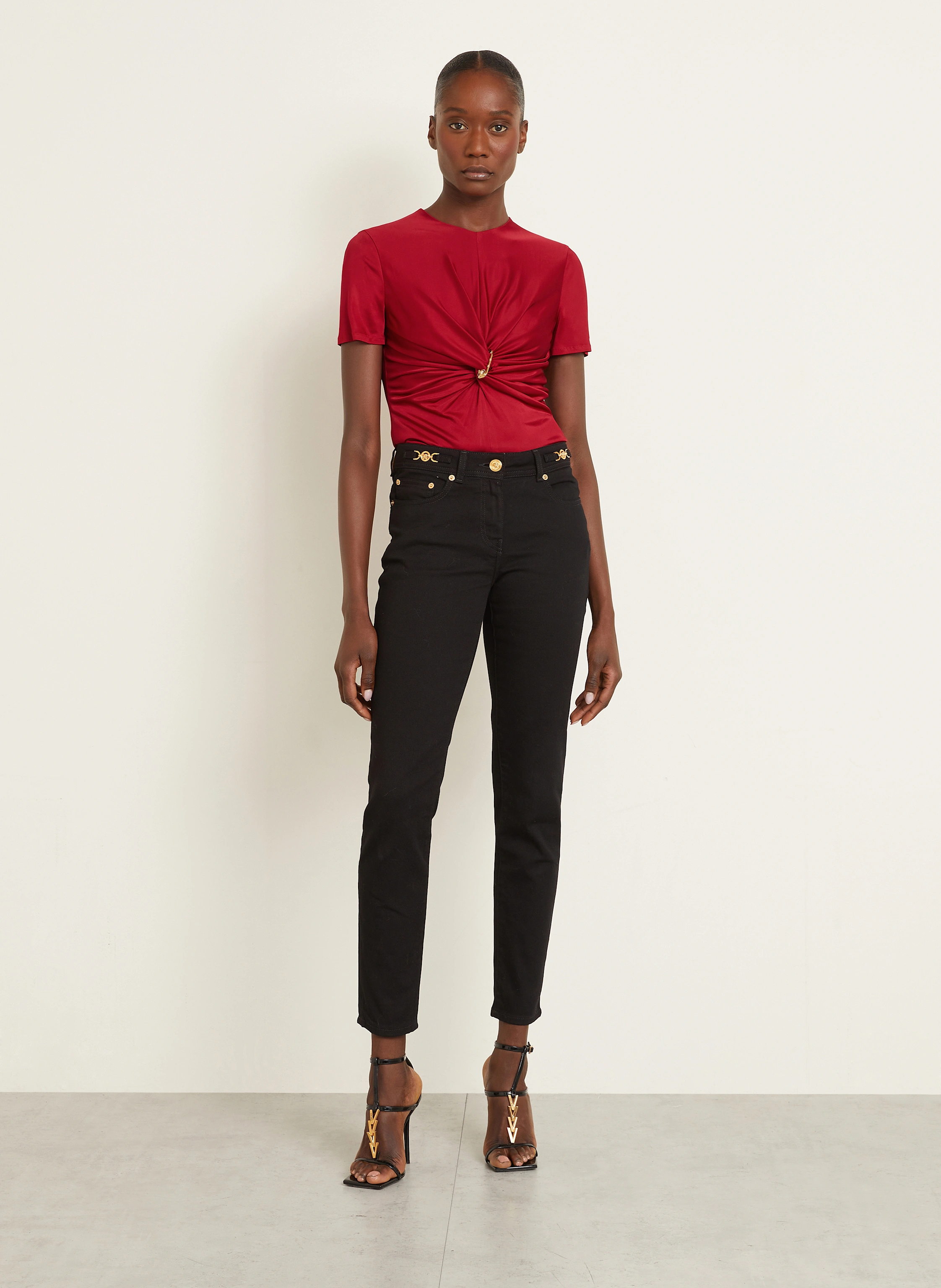 VERSACE Blusenshirt