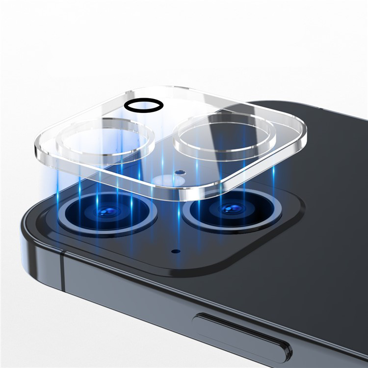 iPhone 15 / iPhone 15 Plus Kamera Objektiv Protector Vollschutz - Transparent