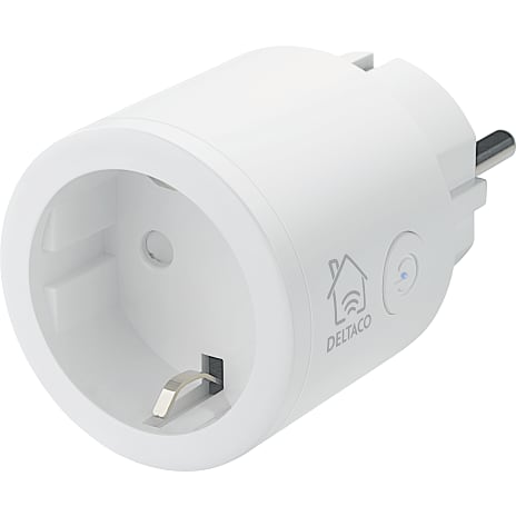 Deltaco Smart strømstik - hvid