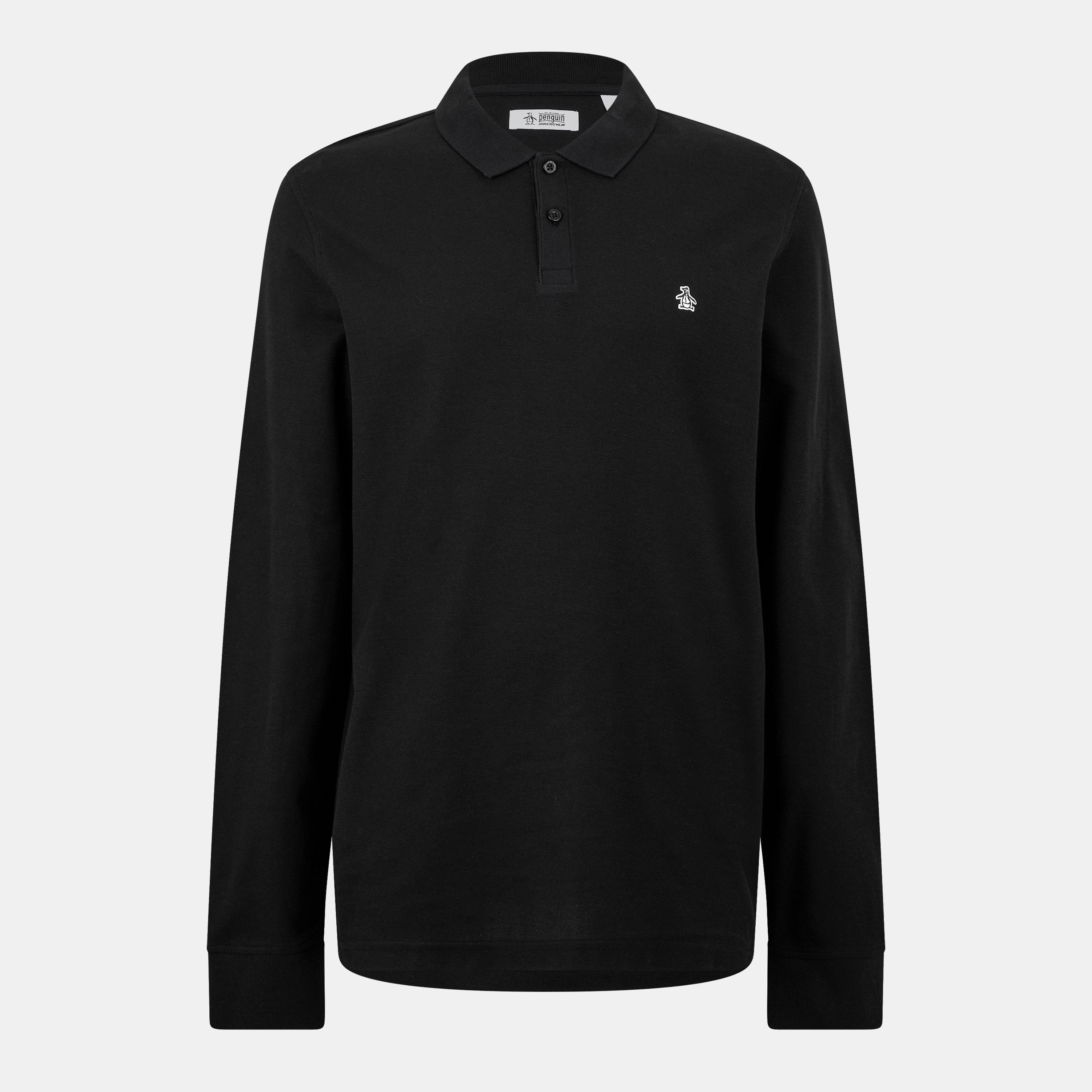 Original Penguin Long Sleeve Polo Shirt