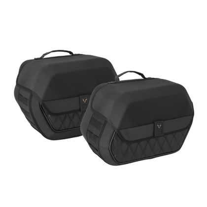 Sacoches cavalières SW-MOTECH Legend Gear (2 X 19.5 litres) avec supports - Noir