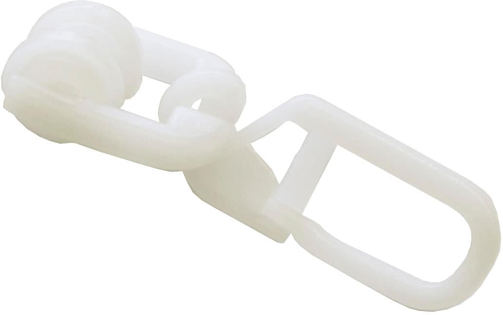 GARDINIA Gardinenring »T-Rollringe mit Faltenlegehaken« Serie T-Schiene