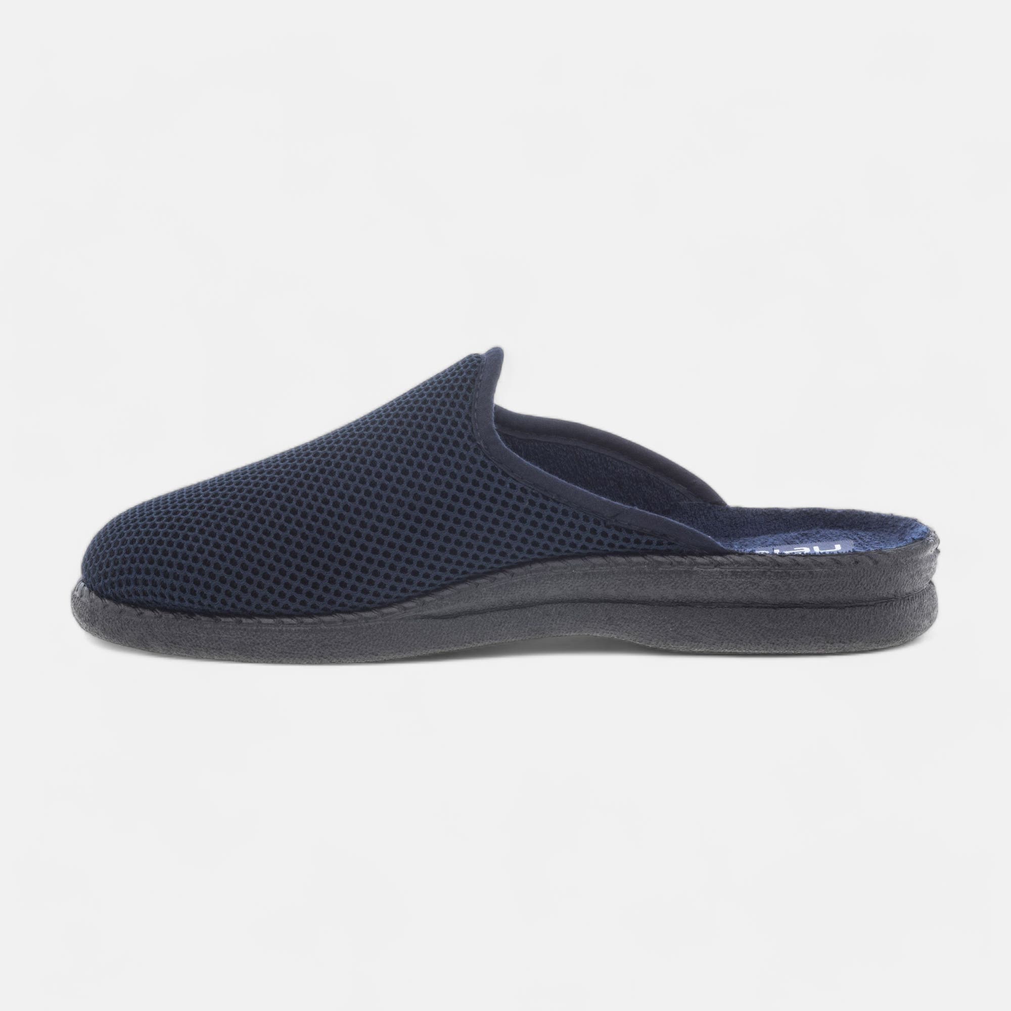Pantoufles mules Homme bleu marine