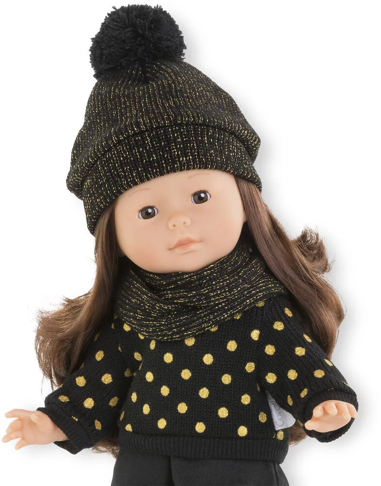 BONNET ET SNOOD COUTURE POUR POUPEE 36 CM - COROLLE MA COROLLE