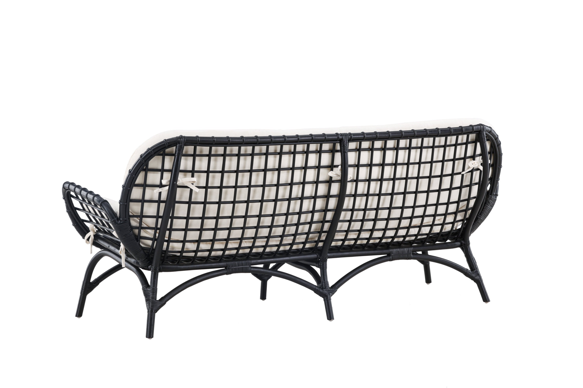Quarto 3-Zits Tuinbank - Zwart
