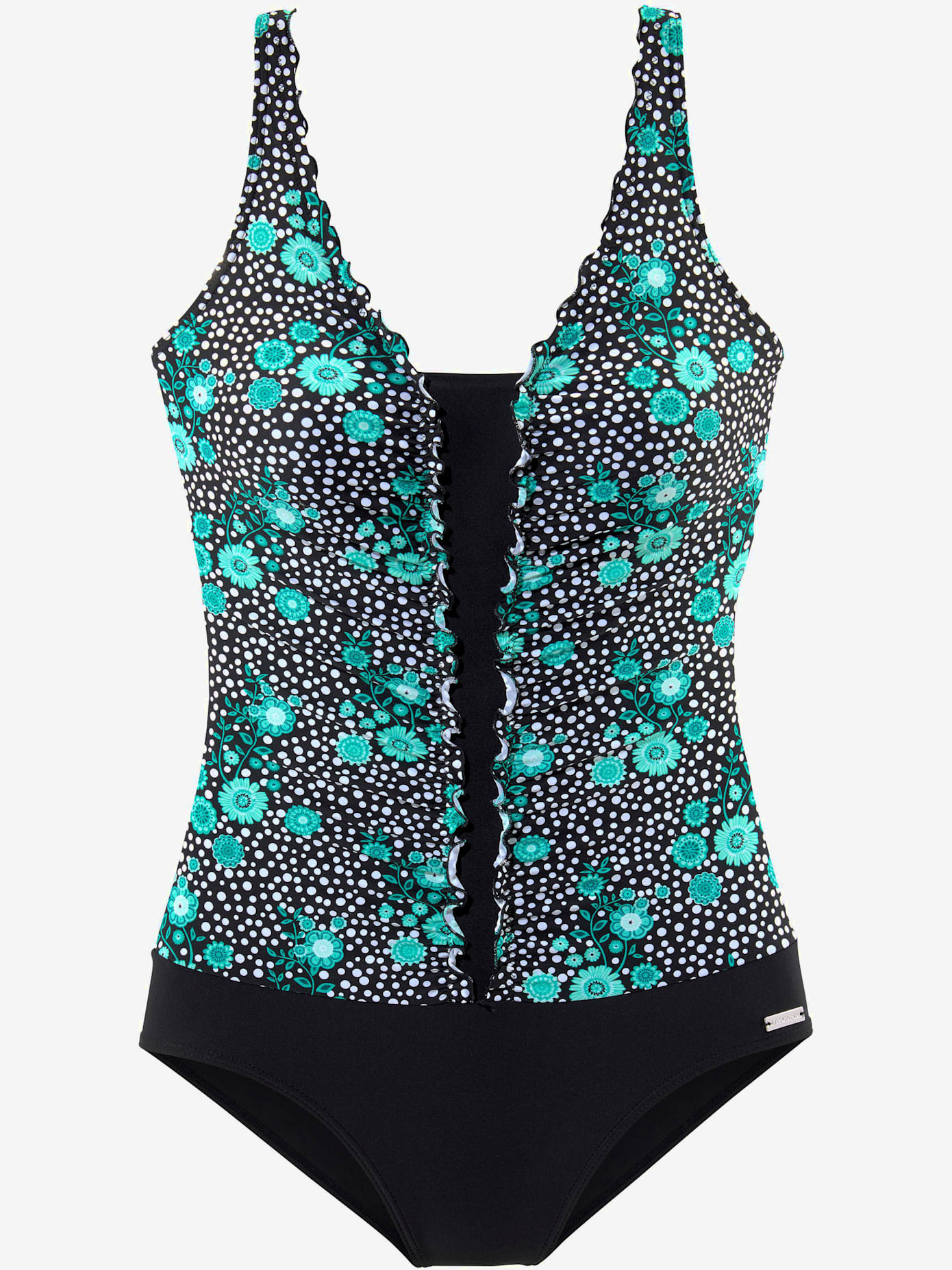Maillot de bain superbe motif floral