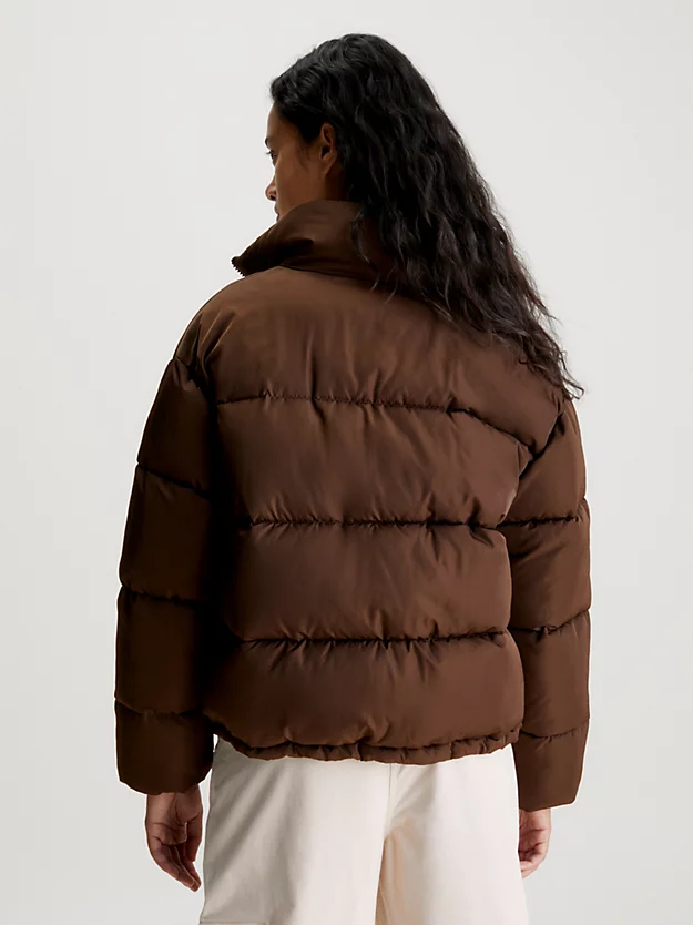 Jaqueta acolchoada reversível estilo anos 90
