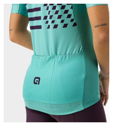 Maillot Manches Courtes Femme Alé Play Vert