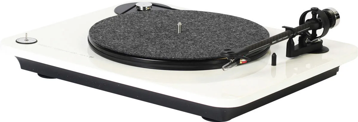 Elipson Chroma 400 RIAA BT Blanc laqué Platines vinyle hi-fi